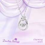 クロスフォーDancing Heart(ダンシングハート) DH-010 【Charming】ダイヤモンドペンダント/ネックレス 詳細情報